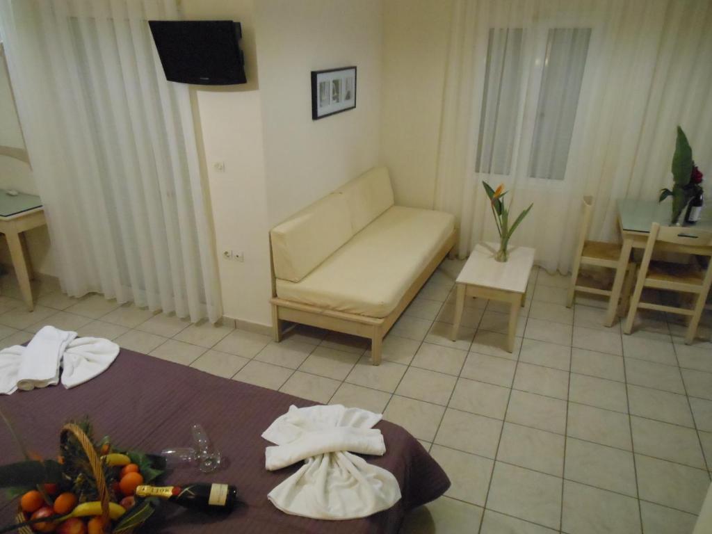 Aparthotel Jechrina Kato Daratso Pokoj fotografie