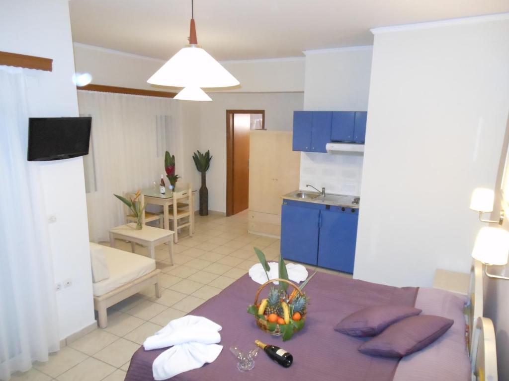 Aparthotel Jechrina Kato Daratso Pokoj fotografie