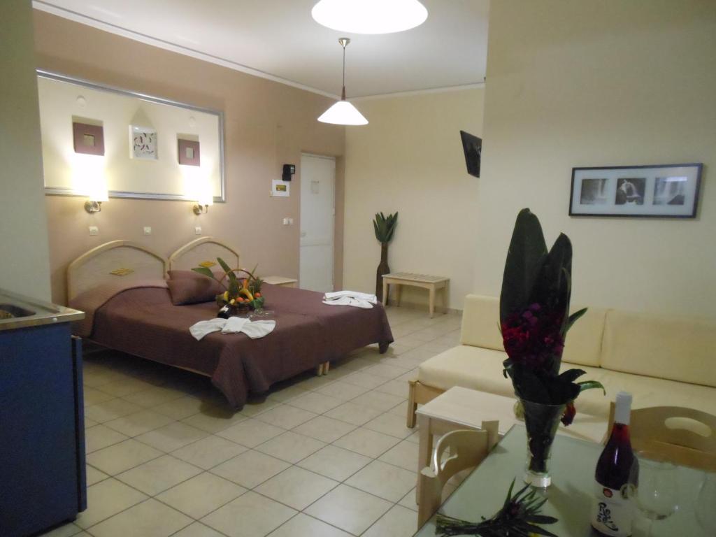 Aparthotel Jechrina Kato Daratso Pokoj fotografie